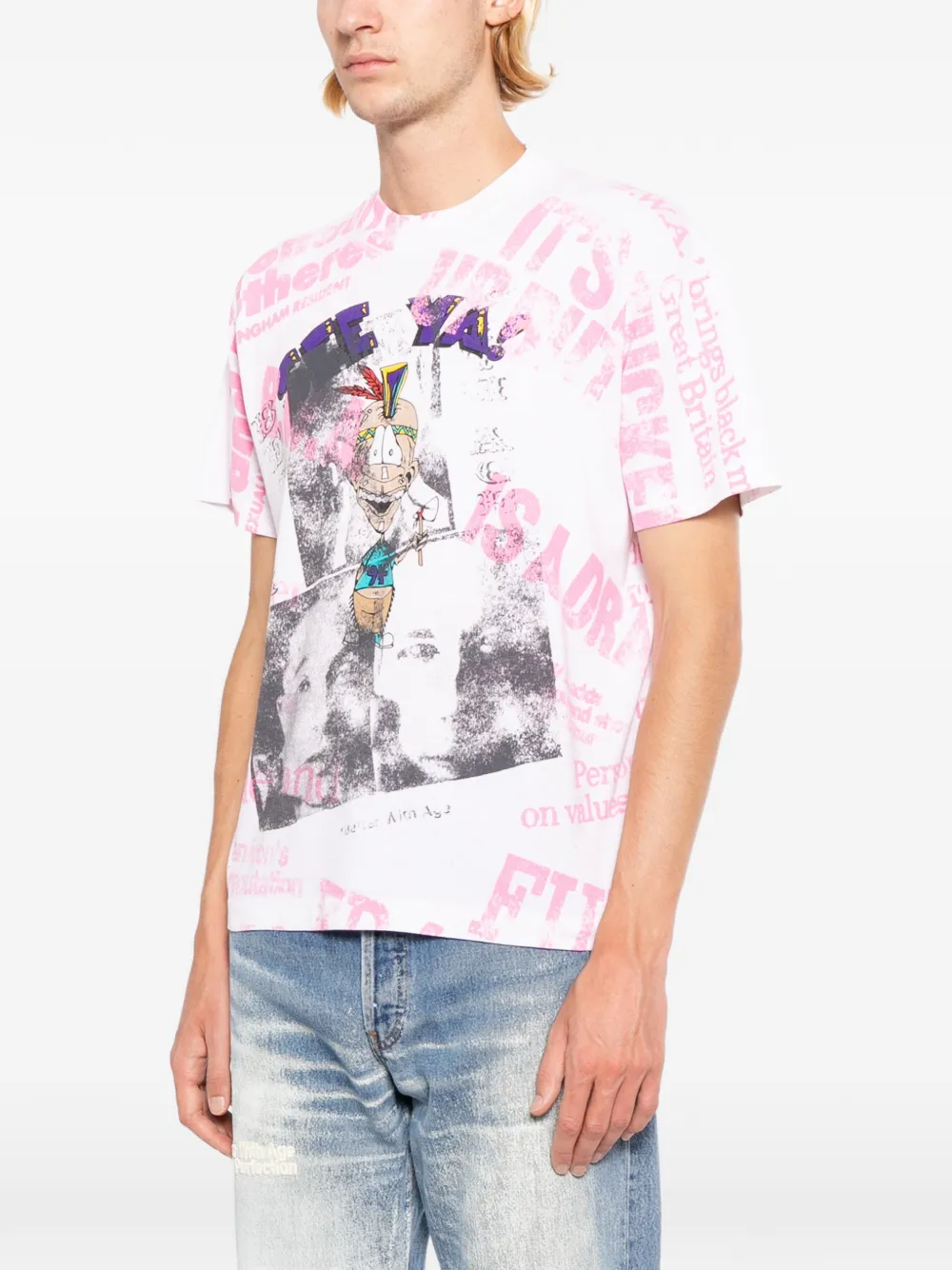 Better with Age T-shirt met grafische print