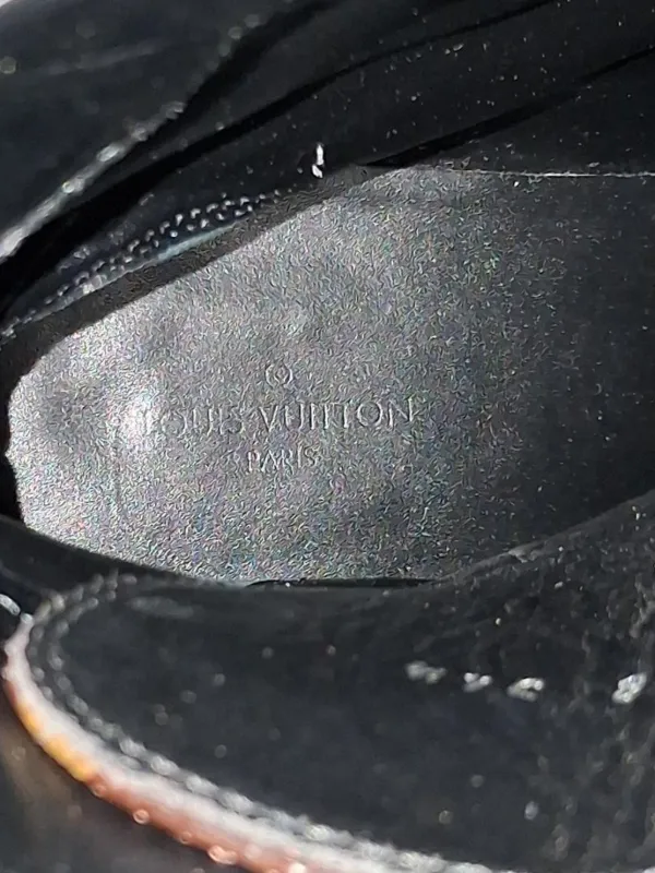 Louis Vuitton Pre-Owned 2023 Laureate モノグラム ブーツ | ブラック