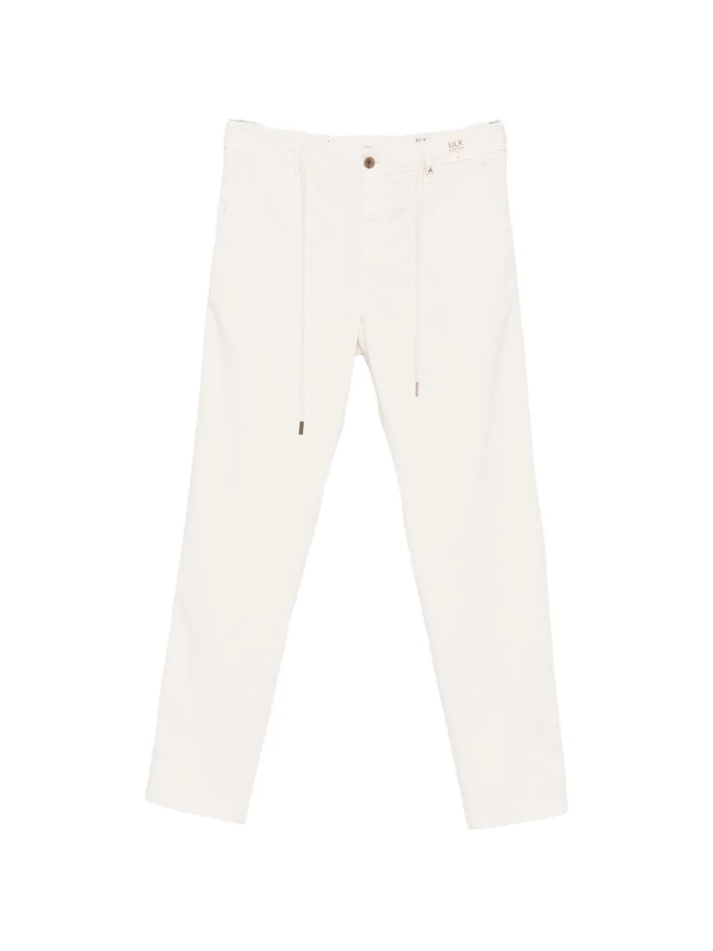 Myths Drawstring-waist Trousers In White