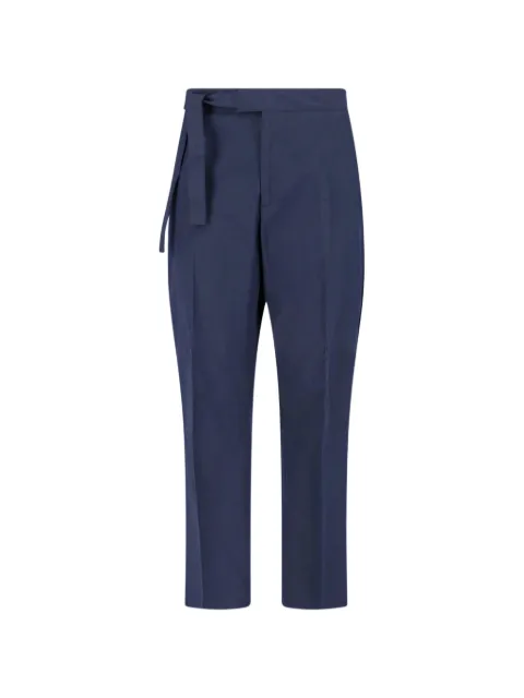 Paul Smith belted straight-leg trousers