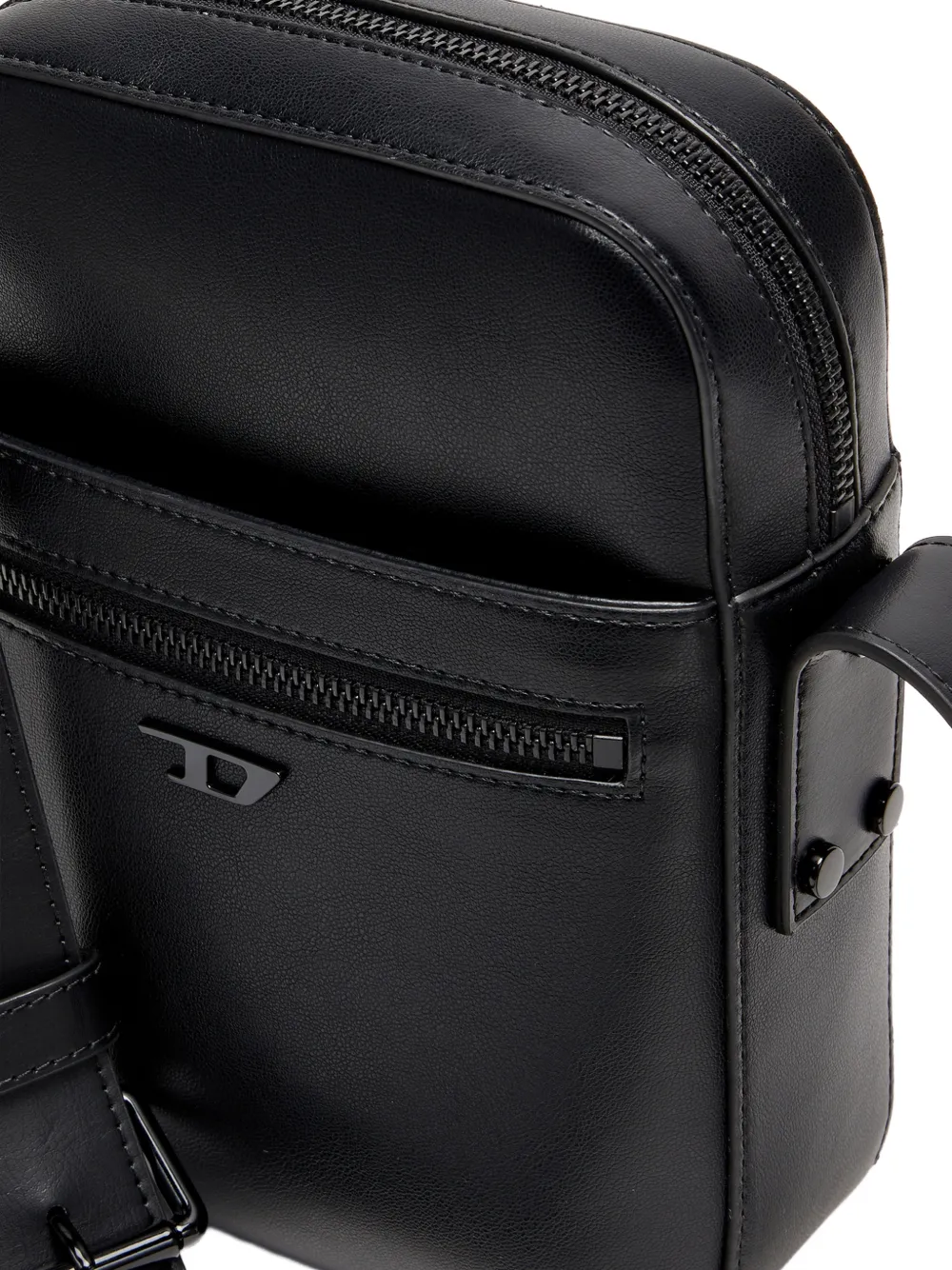 Diesel Rivet-D crossbodytas Zwart