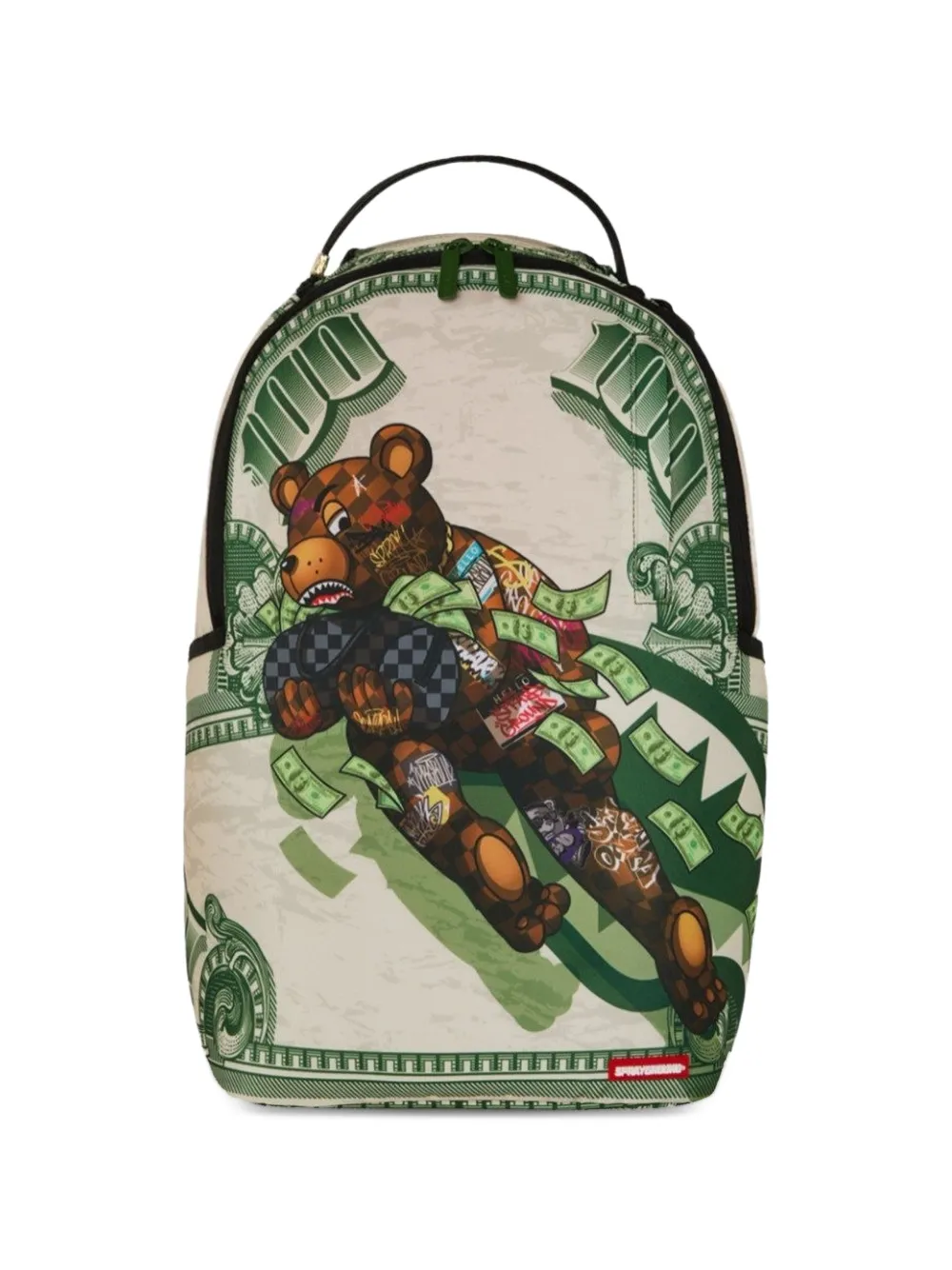 sprayground kid Fly Bear 2 backpack - Toni neutri