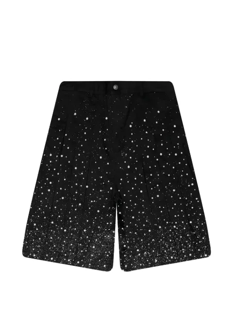 BIRTH OF ROYAL CHILD pearl-embellished pleated shorts