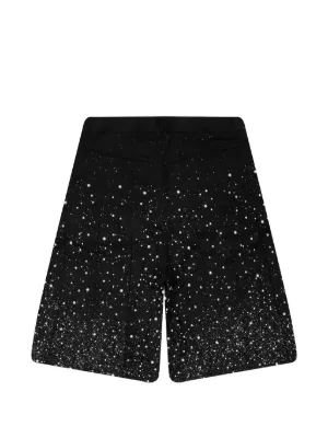 ン*ス様 MASU FLOCKY WEB PLEATED SHORTS MASU flocky-web Pleated Shorts | Black | FARFETCH TW
