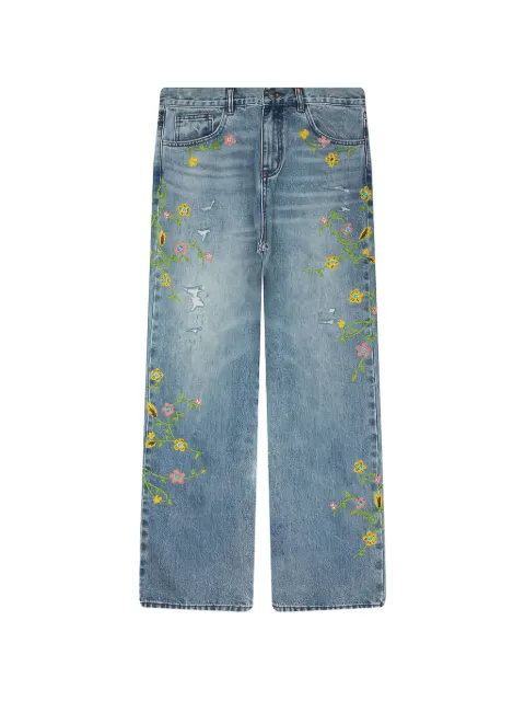 BIRTH OF ROYAL CHILD Majestic Floral jeans