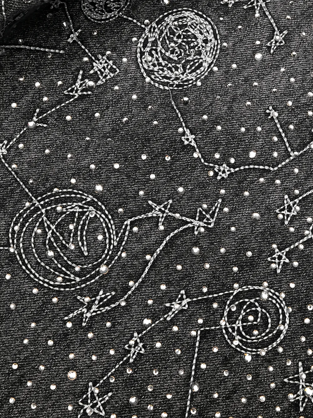 BIRTH OF ROYAL CHILD 20K Zodiac Diamond jeans Zwart