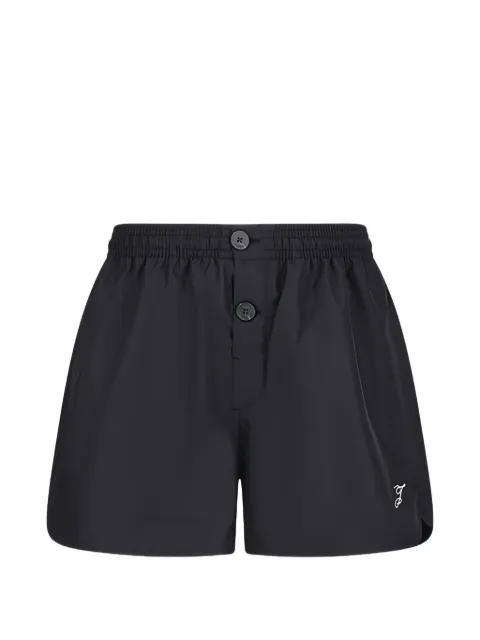 Jacquemus Puntini logo-embroidered swim-shorts