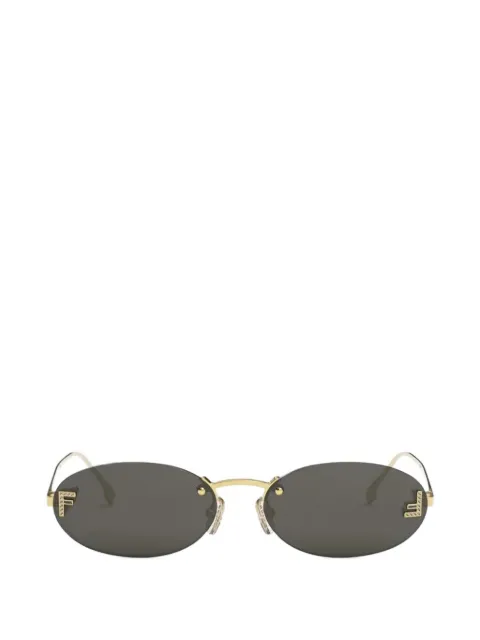 FENDI oval-frame sunglasses