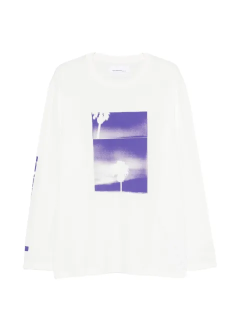 OAMC Peacemaker panorama-print long-sleeve T-shirt