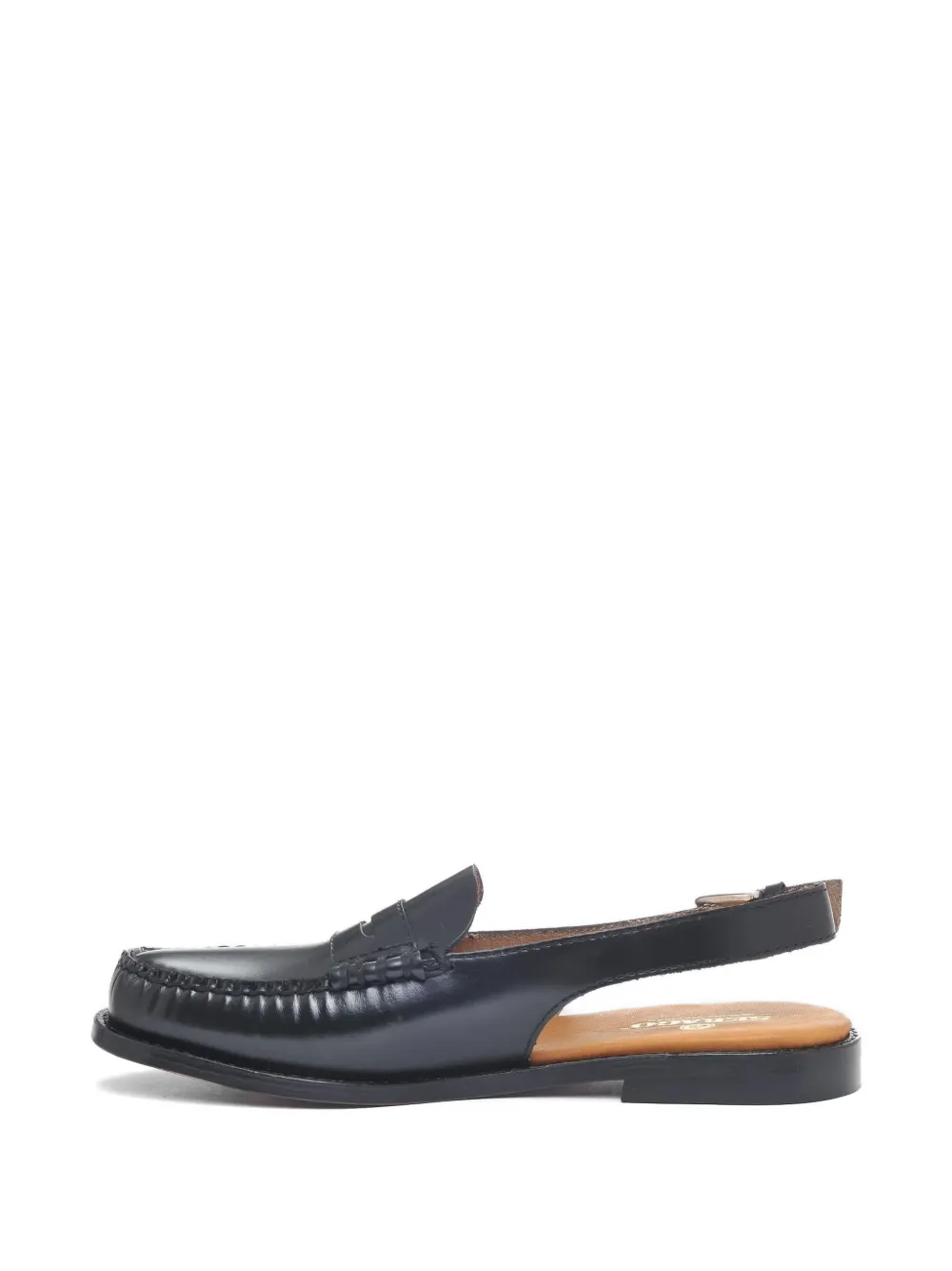 Sebago Dan slingback flat sandals - Black