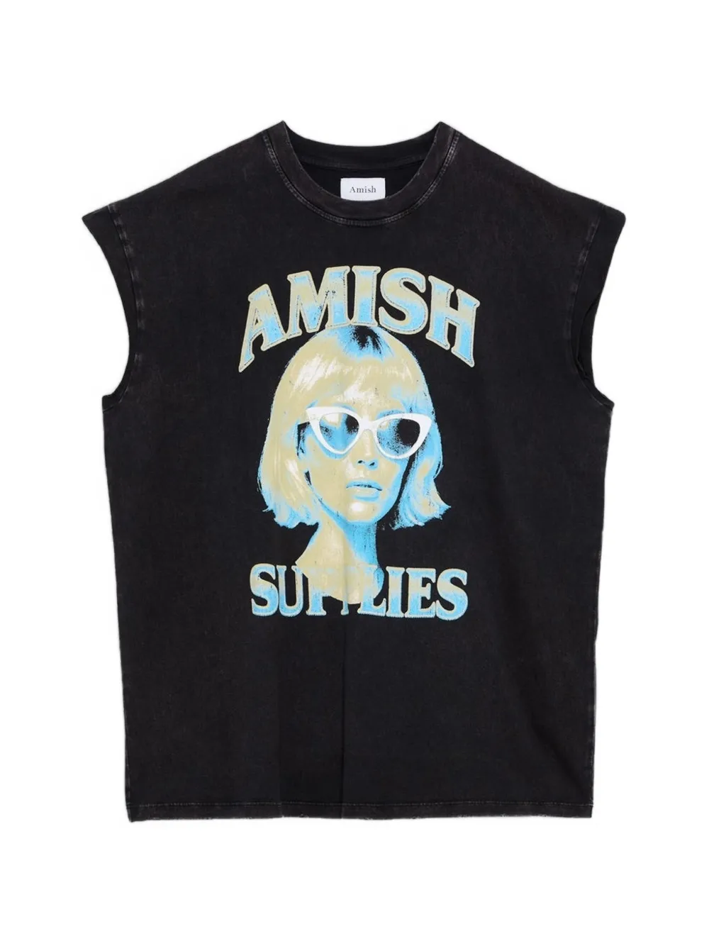 AMISH graphic-print T-shirt - Nero
