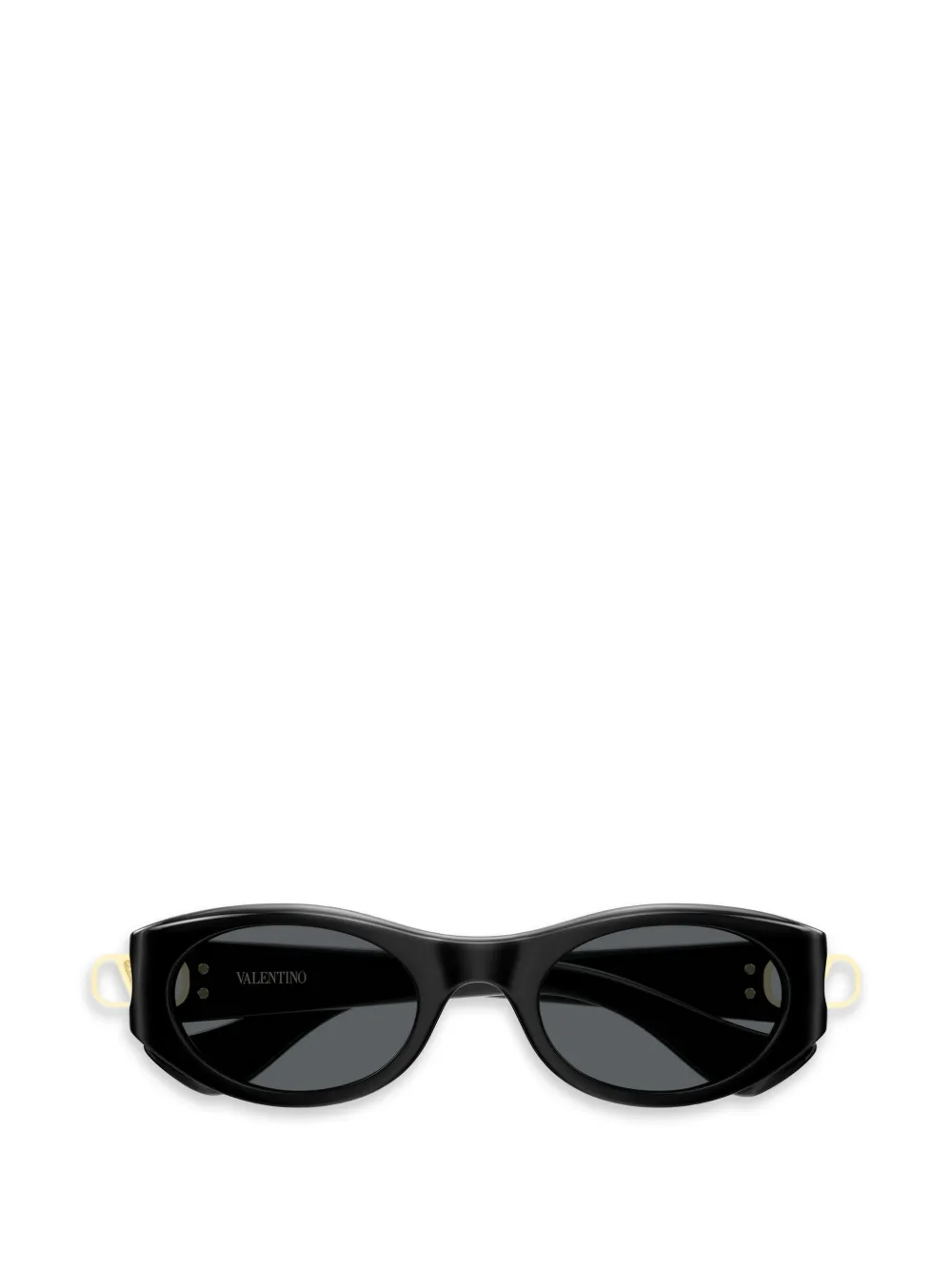 Valentino Garavani VLogo geometric-frame sunglasses - Nero