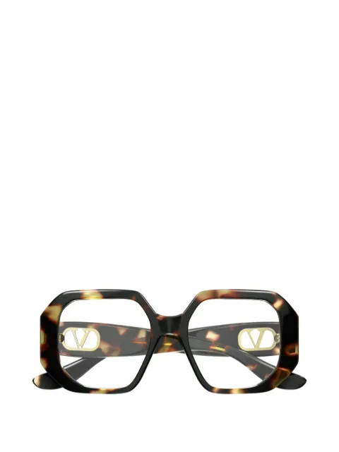VALENTINO GARAVANI EYEWEAR VLogo Signature geometric-frame glasses