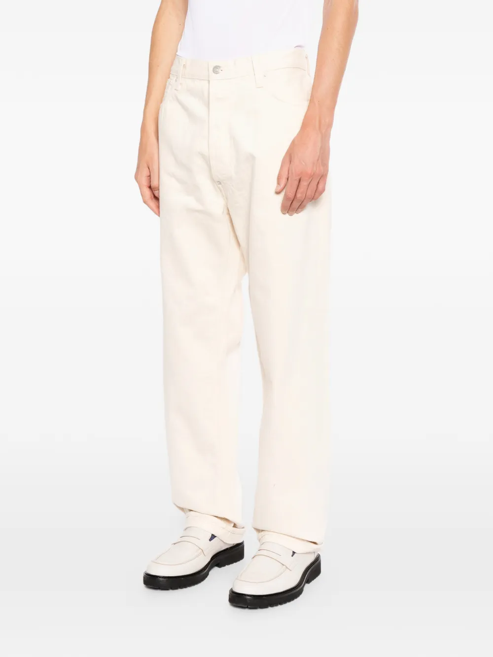 Orslow Straight broek Beige