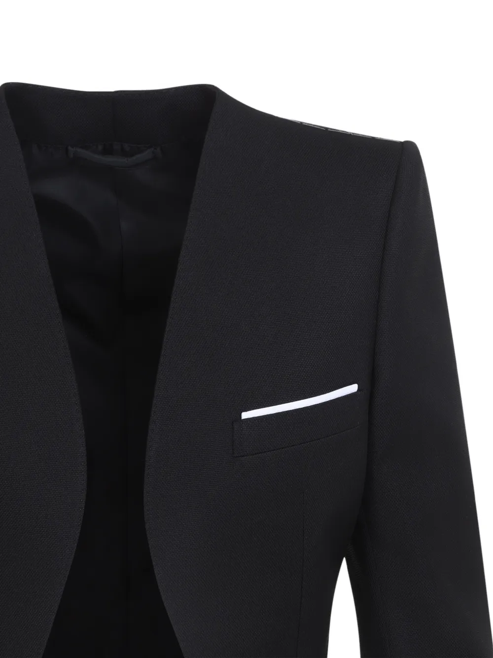 TOM FORD Kraagloos jack Zwart