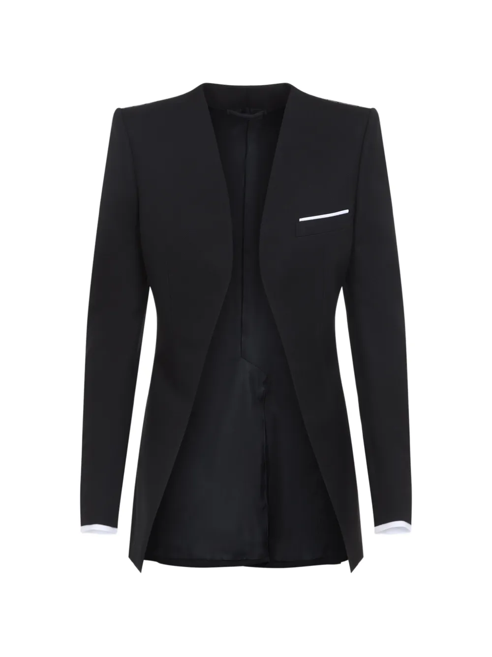 TOM FORD collarless jacket - Nero