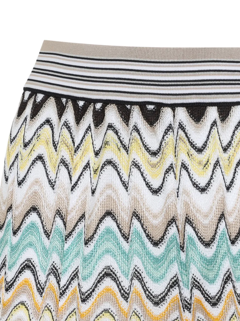 Missoni Broek met zigzagpatroon Beige