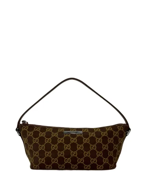 Gucci Pre-Owned Borsa a spalla Boat in tela GG 2000-2015