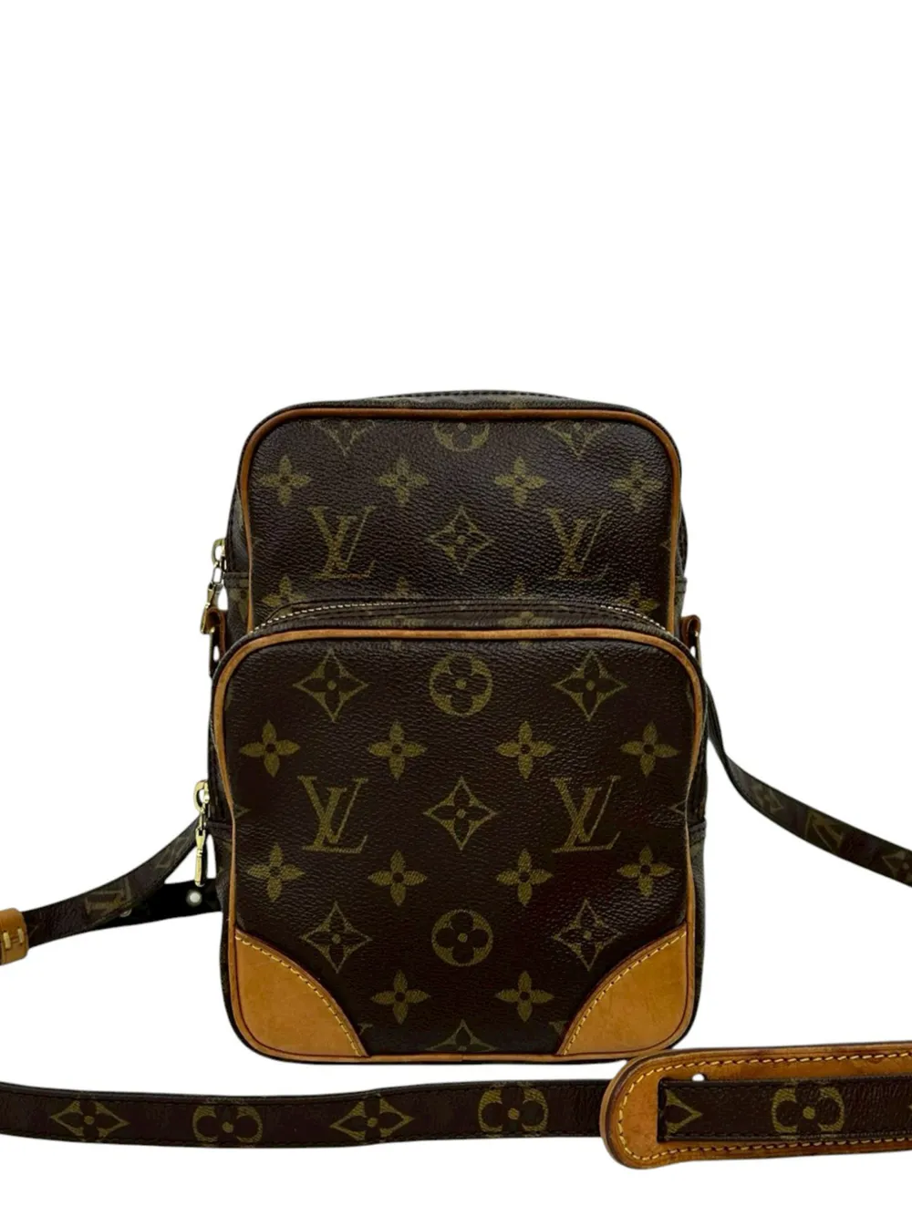 Louis Vuitton Pre-Owned 2001 Monogram Amazone crossbody bag - Braun