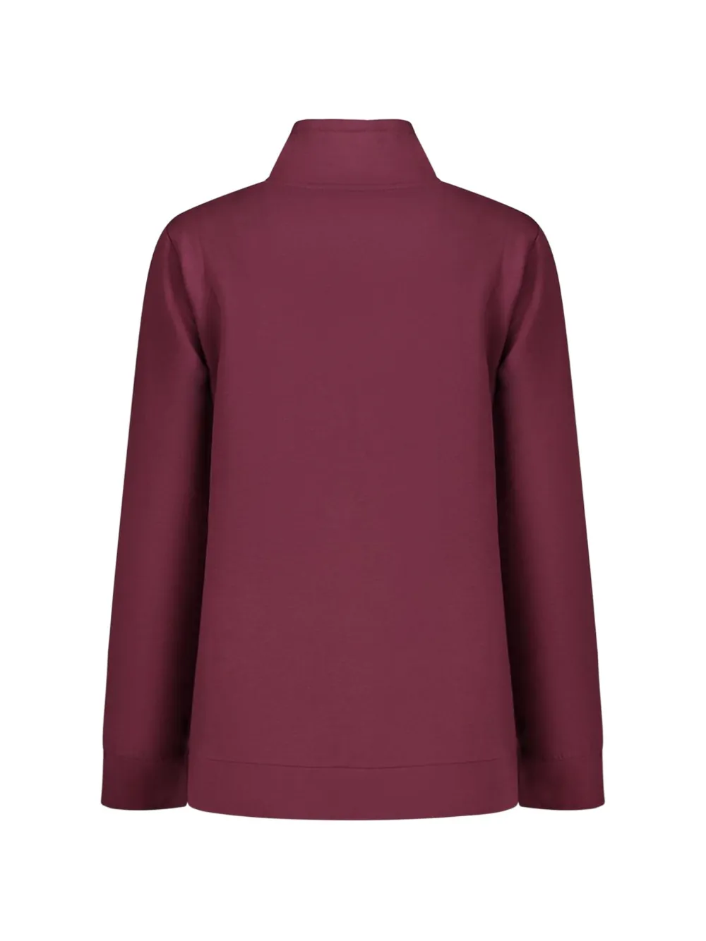 FREDDY mock-neck zip-up sweatshirt Paars