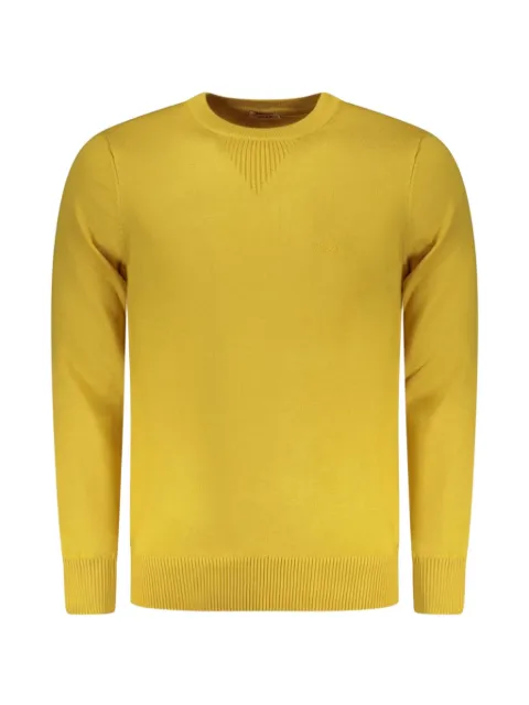 RIFLE embroidered-logo crew-neck sweater