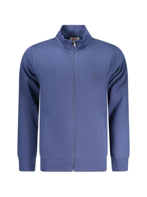 RIFLE zip-up cotton sweater