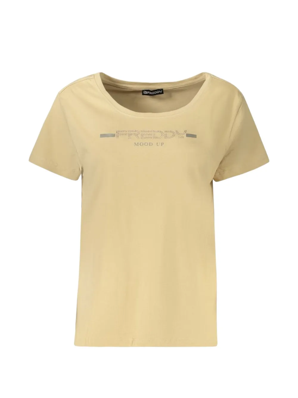 Freddy Rhinestone-embellished T-shirt In Neutral