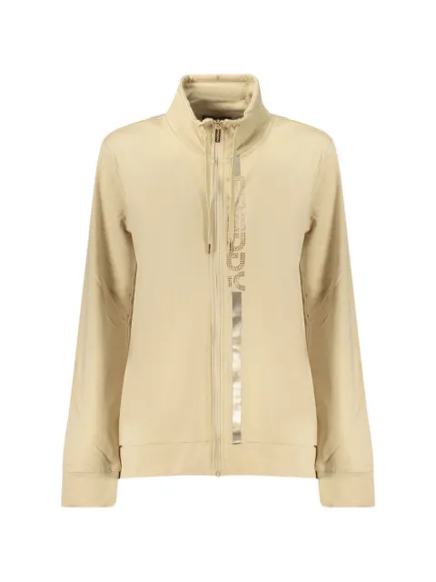 FREDDY rhinestone-embellished zip-up sweatshirt