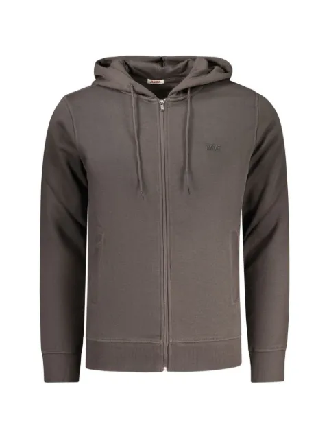 RIFLE zip-up cotton hoodie