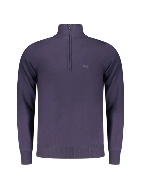 RIFLE half-zip wool sweater