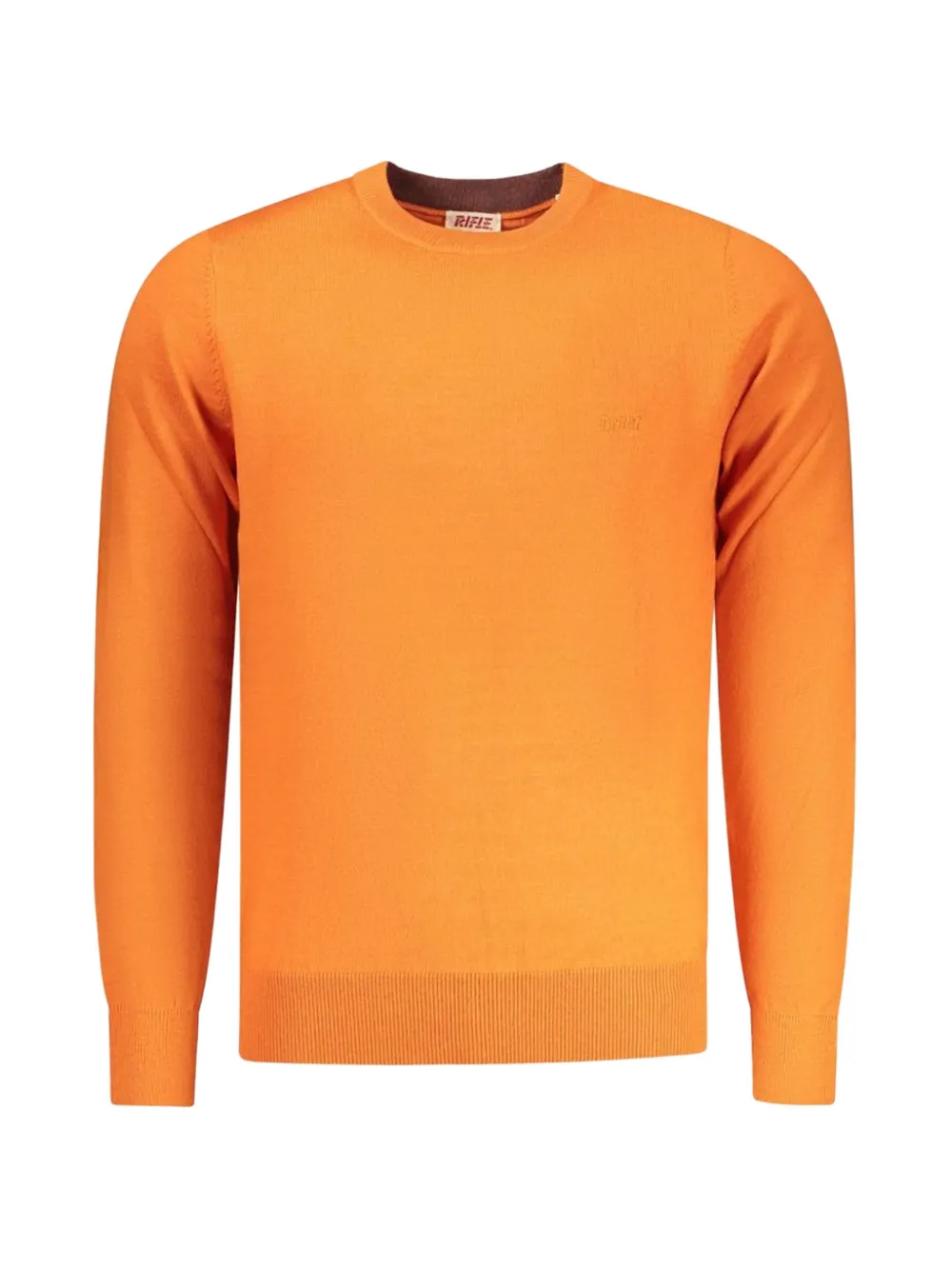 RIFLE fine-knit sweater - Arancione
