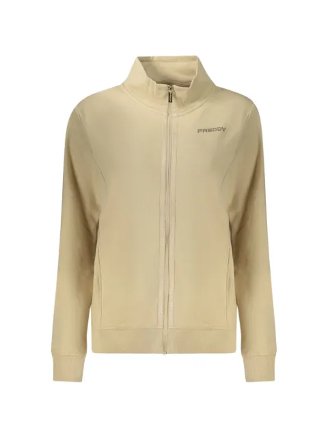 FREDDY zip-up mock-neck sweatshirt