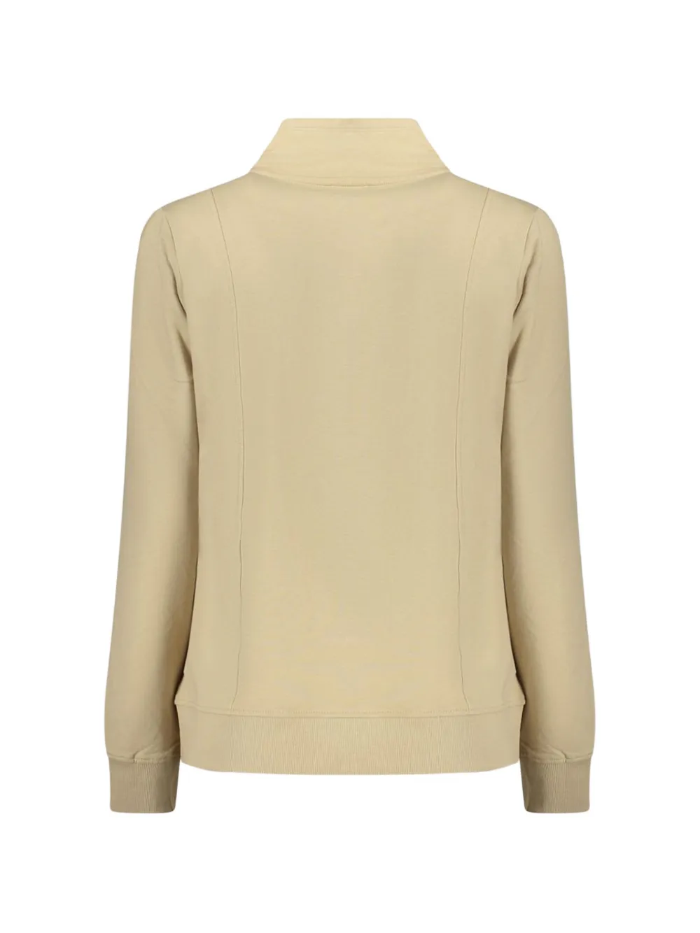 FREDDY Sweater met ronde hoge hals en rits Beige