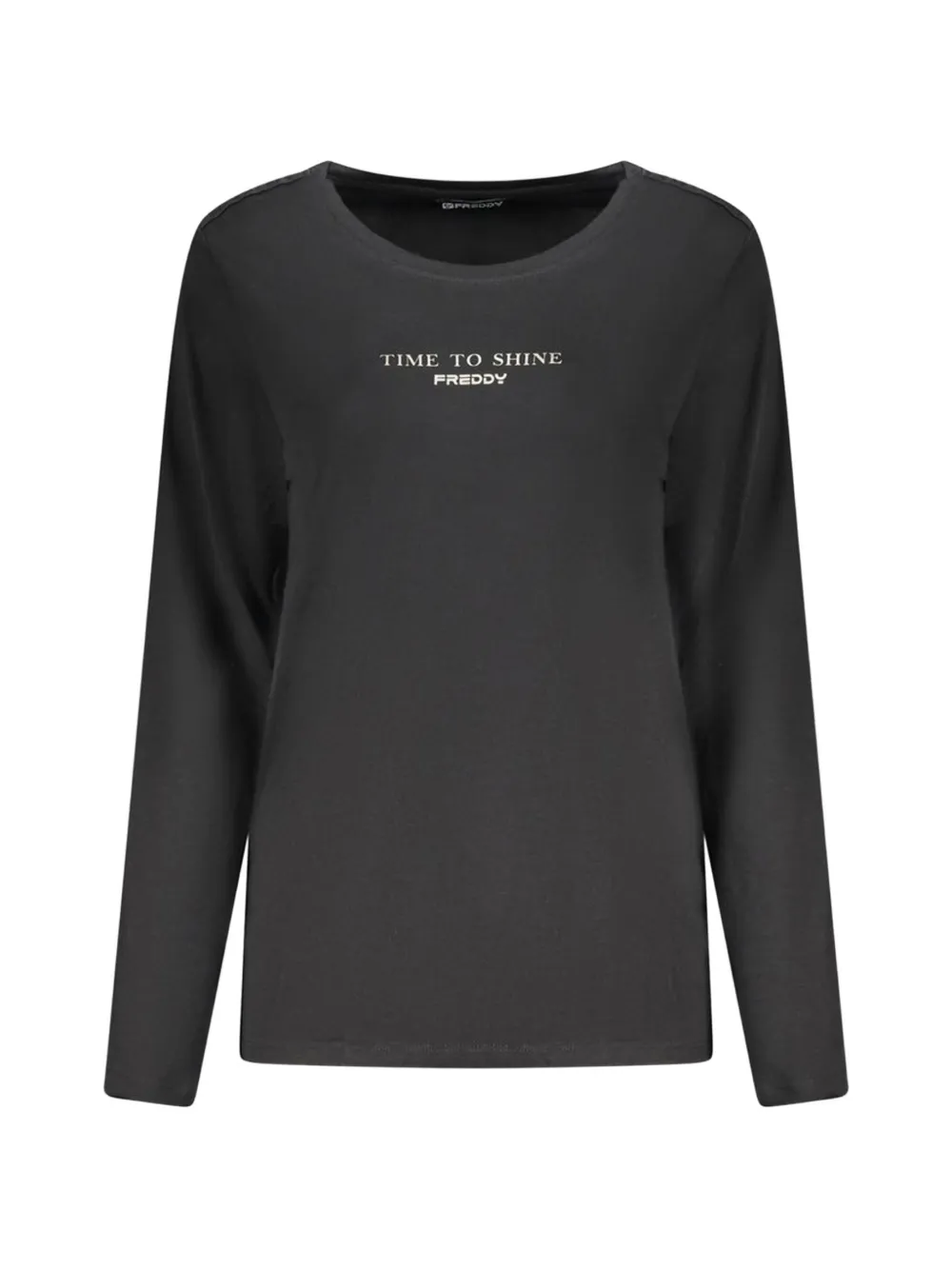FREDDY graphic-print long-sleeve T-shirt - Grigio