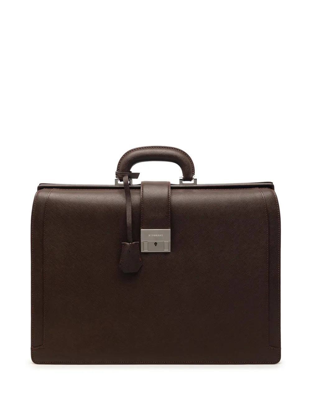 Burberry Pre-Owned 2000-2017 Leather business bag - Marrone