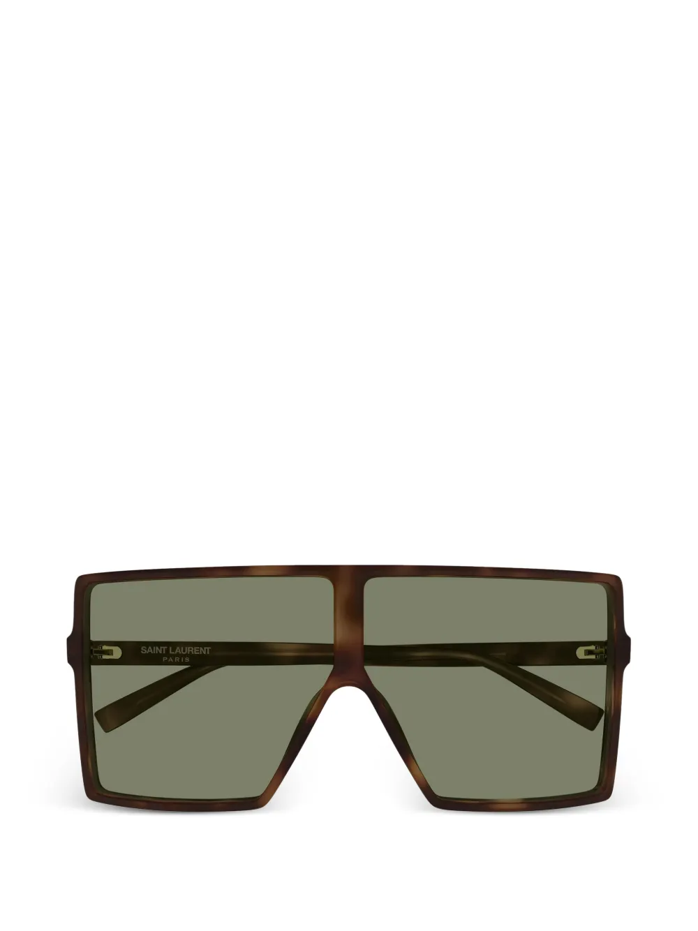 Saint Laurent Eyewear SL 909 Betty square-frame sunglasses - Braun