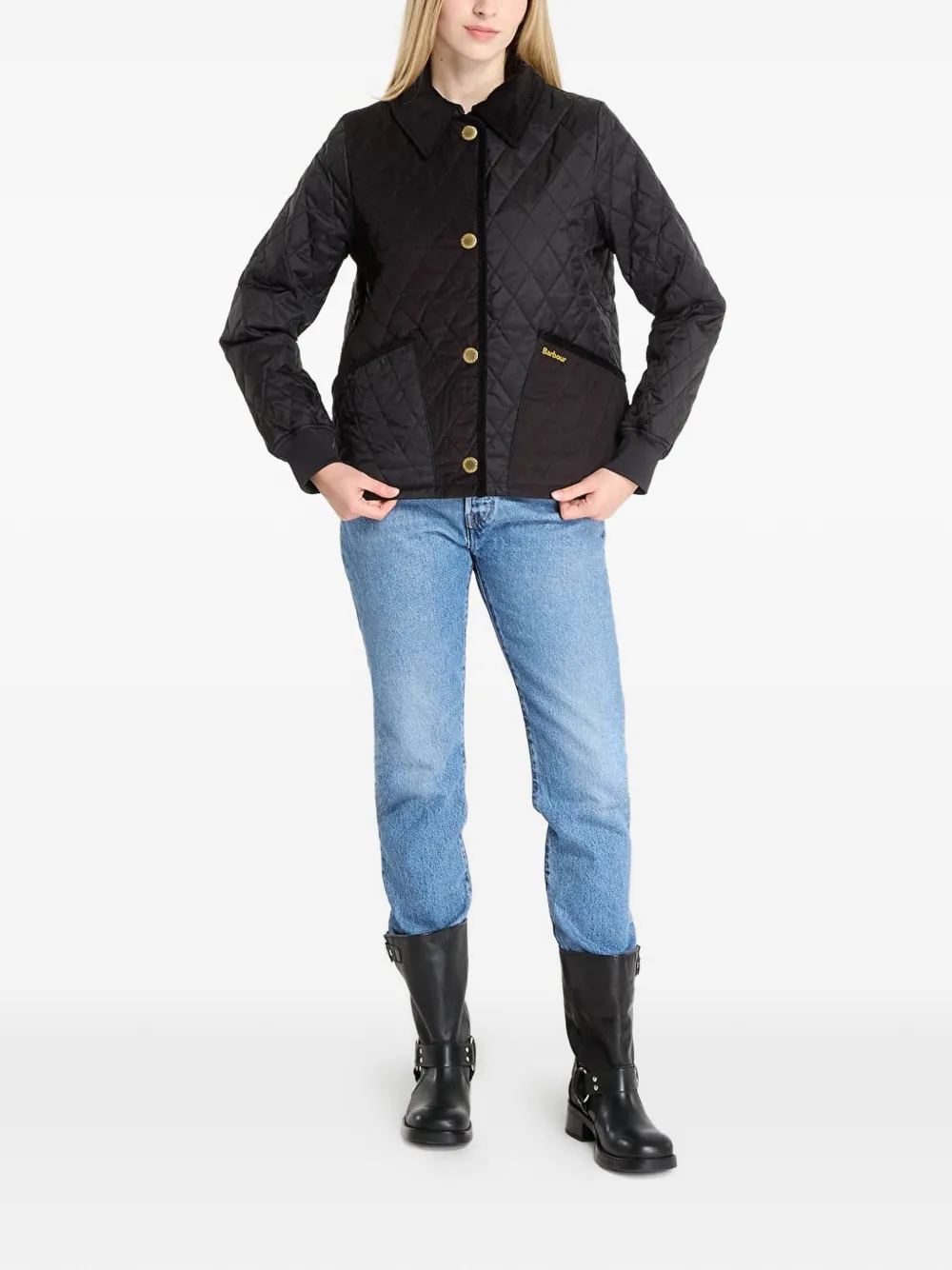  Barbour Plumífero Marla - Negro 