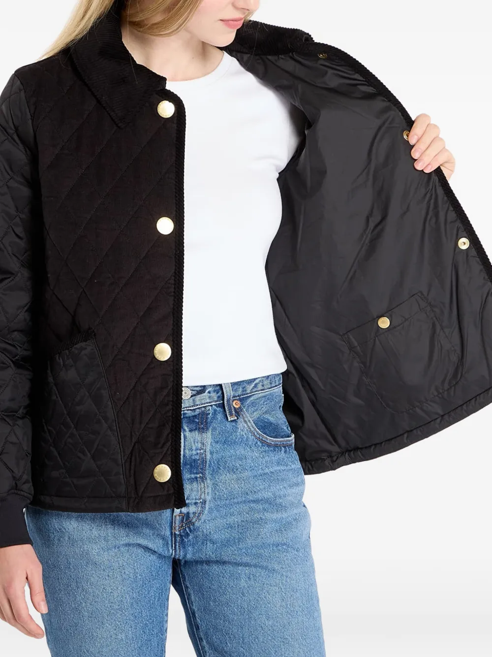  Barbour Plumífero Marla - Negro 