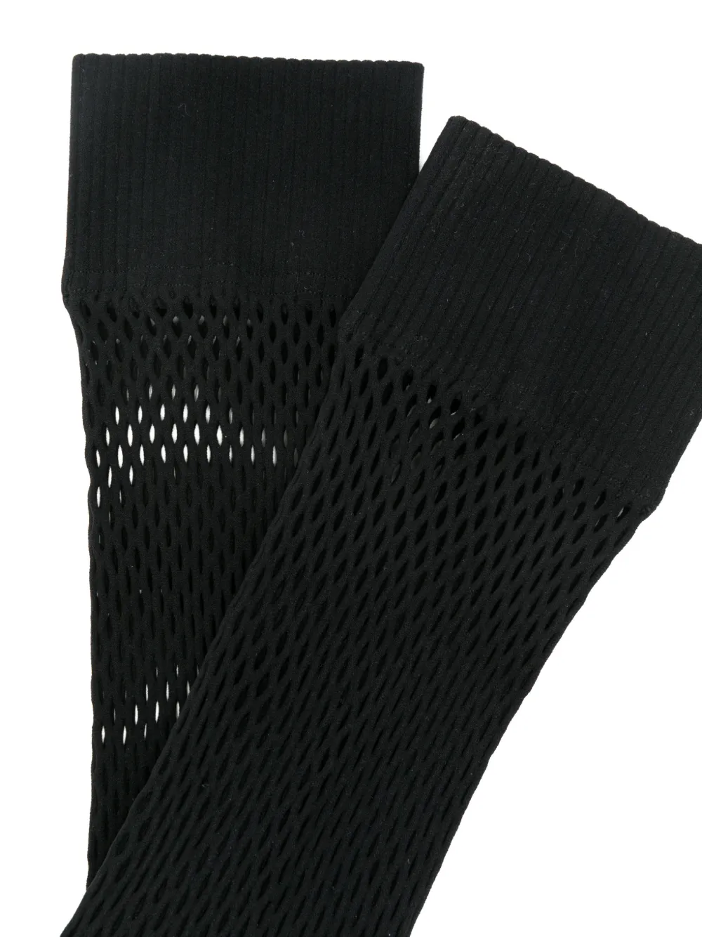 Comme des Garçons Homme Plus Mesh sokken Zwart