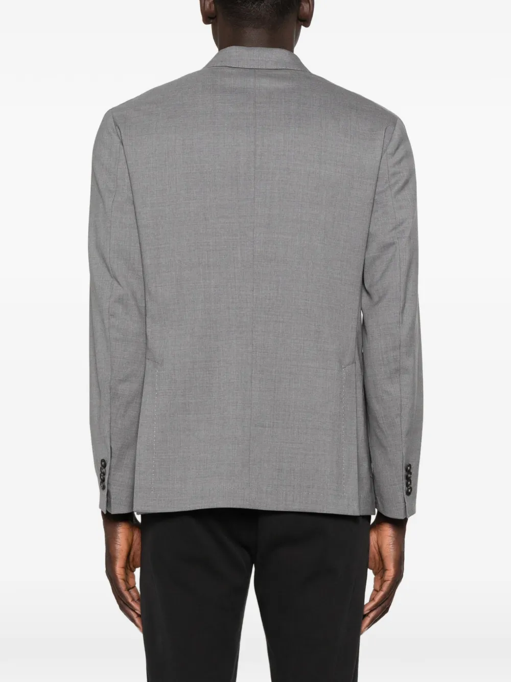Manuel Ritz Nuvola blazer met dubbele rij knopen Grijs