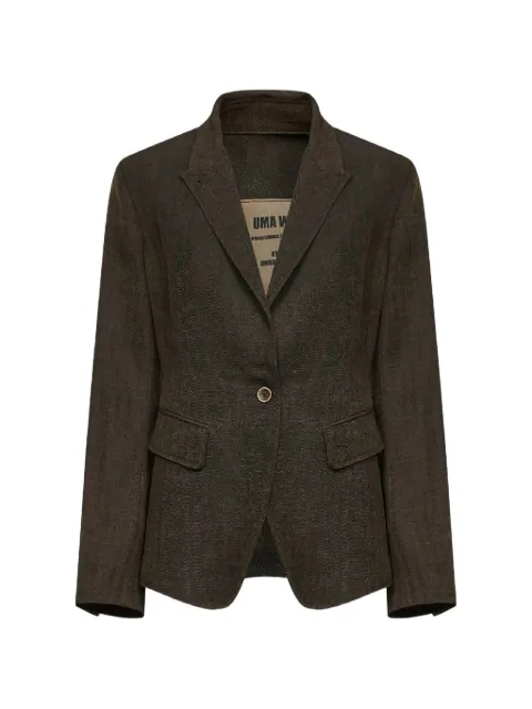 Uma Wang twisted asymmetric jacket