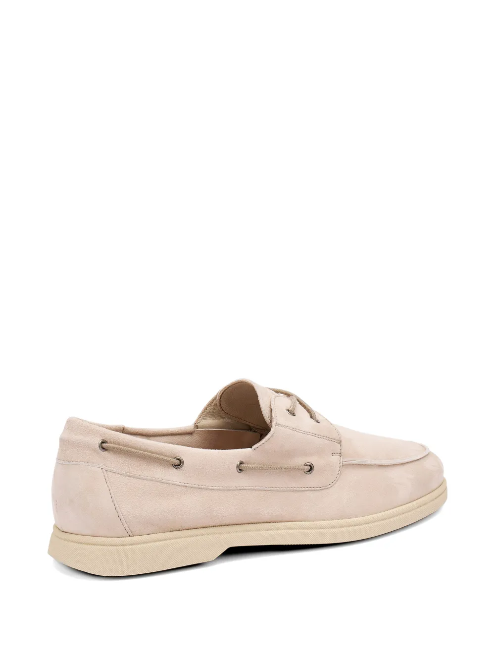 FRAU logo-detail boat shoes Beige