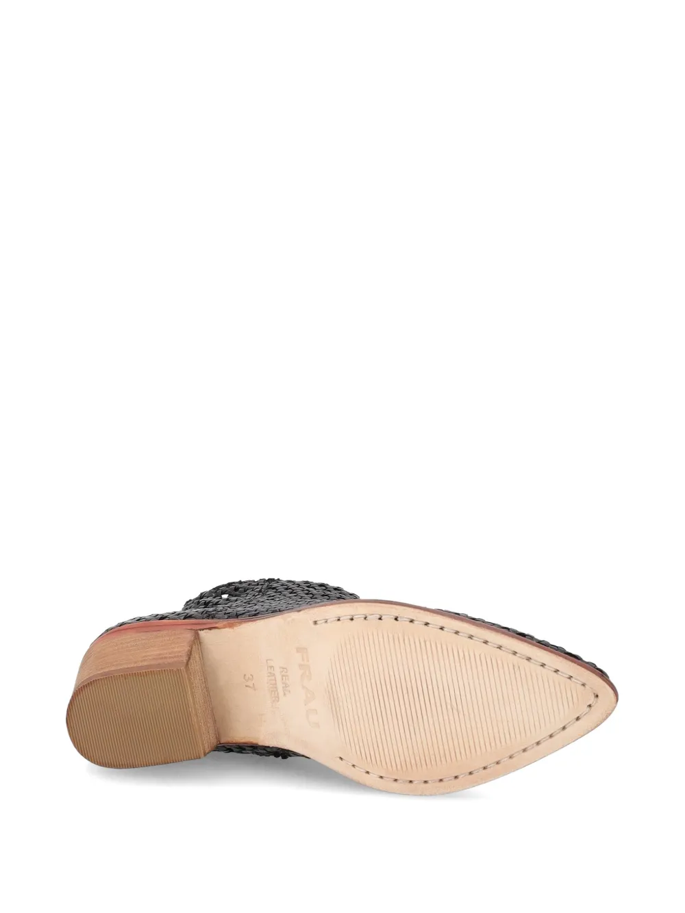 FRAU leather ankle boots Zwart