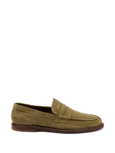 FRAU suede penny loafers