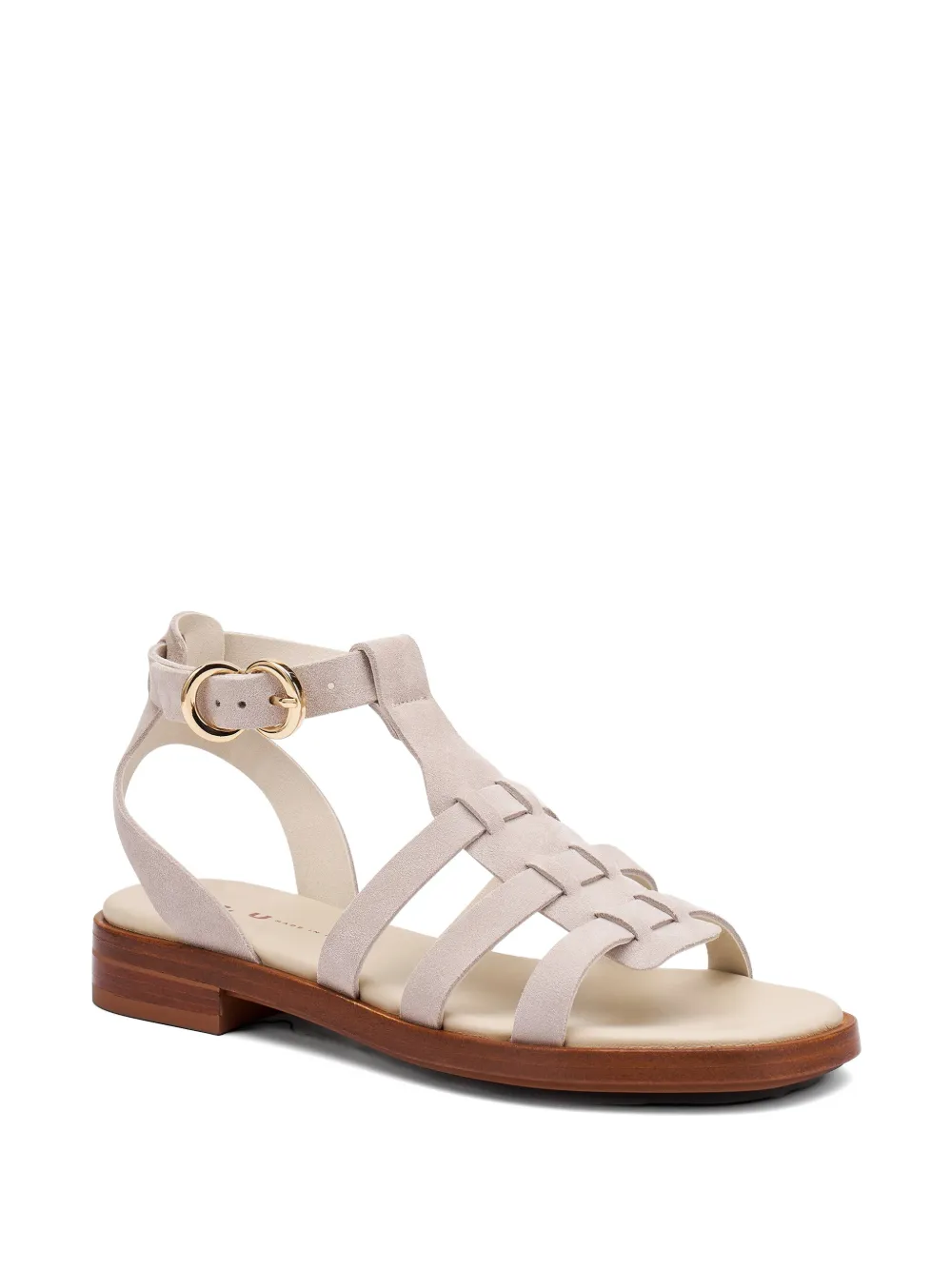 FRAU cage-design sandals Beige