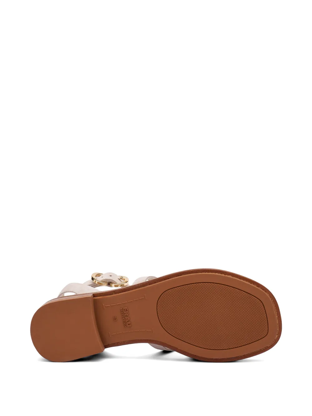 FRAU cage-design sandals Beige