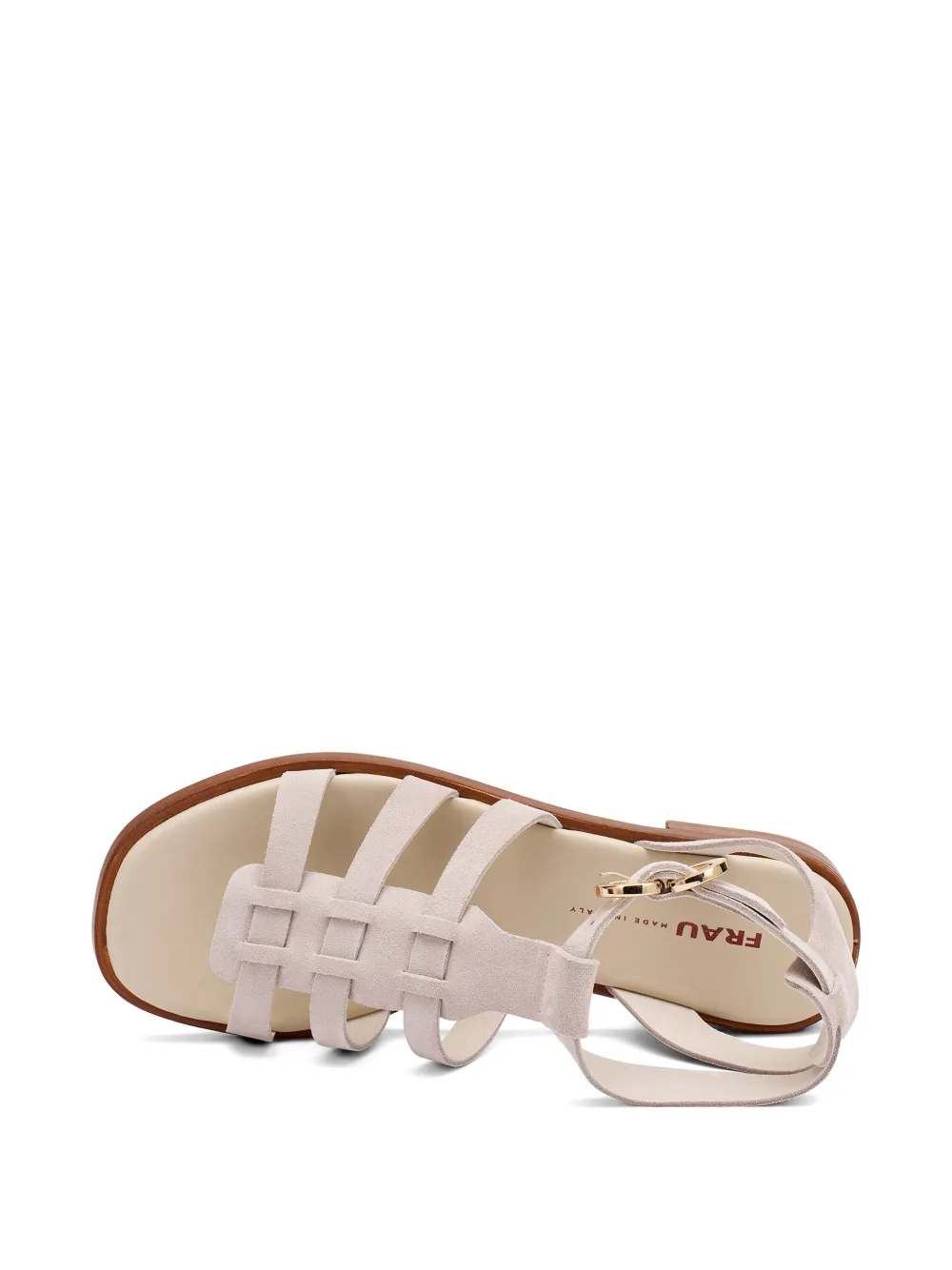 FRAU cage-design sandals Beige
