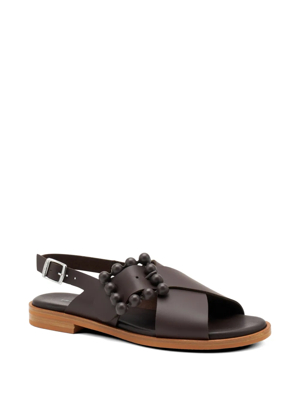 FRAU beaded-buckle sandals Bruin