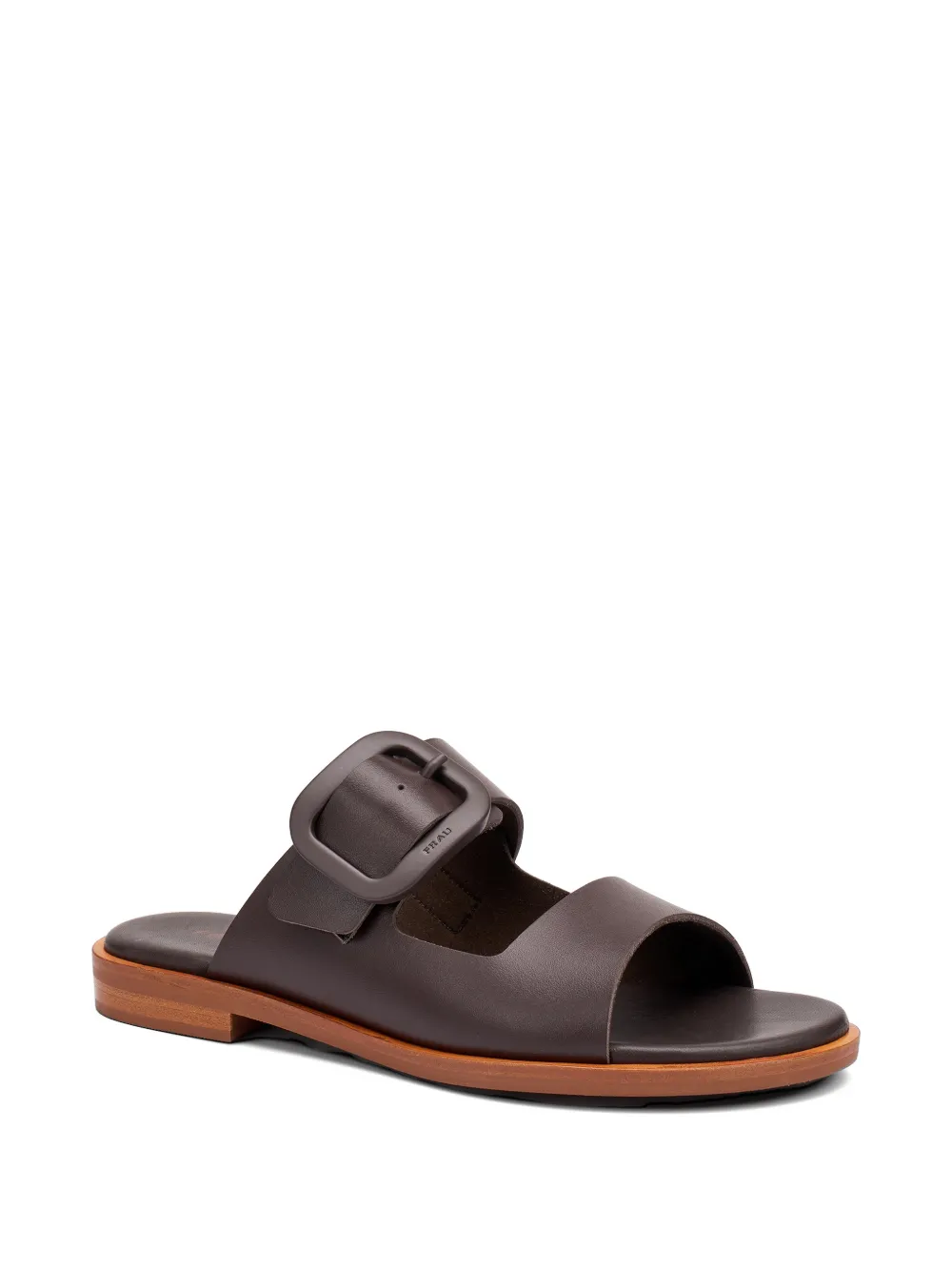 FRAU buckle-fastening leather sandals Bruin