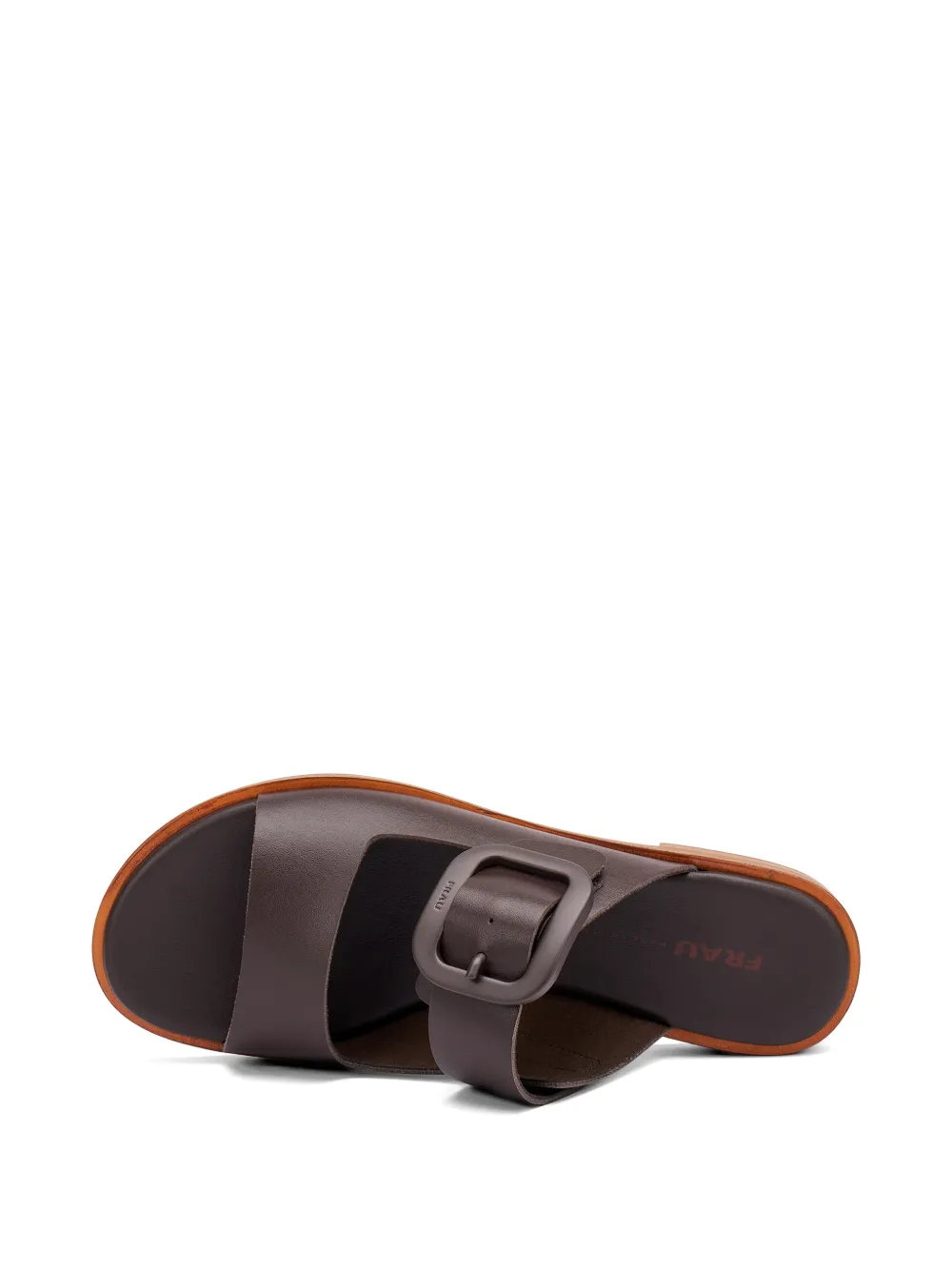 FRAU buckle-fastening leather sandals Bruin